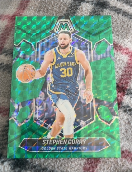 2023-24 Panini Mosaic #3 Stephen Curry — front
