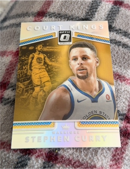 2017-18 Donruss Optic Court Kings #35 Stephen Curry — front