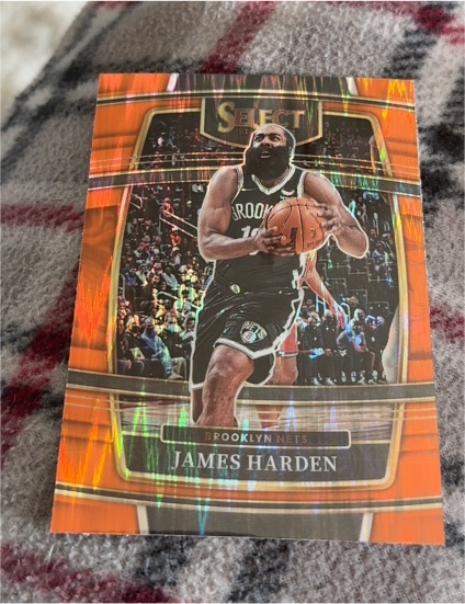 2021-22 Panini Select #47 James Harden — front