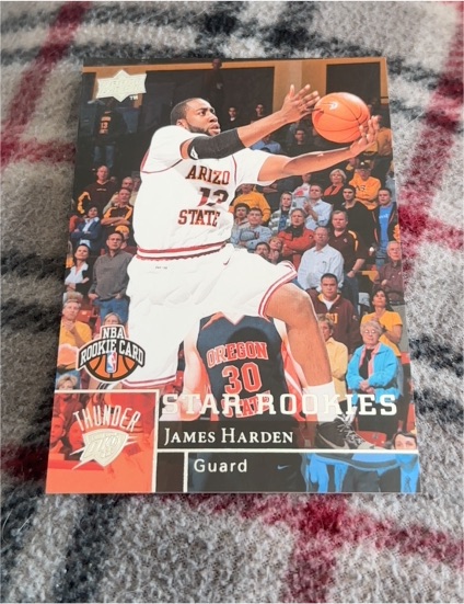 2009-10 Upper Deck Star Rookies #227 James Harden — front