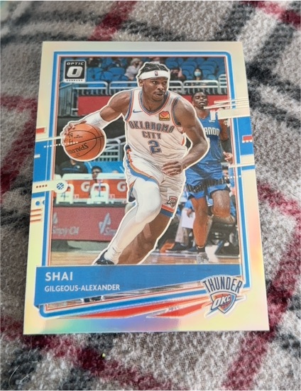 2020-21 Panini Donruss Optic #143 Shai Gilgeous-Alexander — front