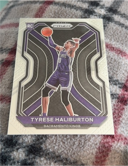 2020-21 Panini Prizm #262 Tyrese Haliburton — front