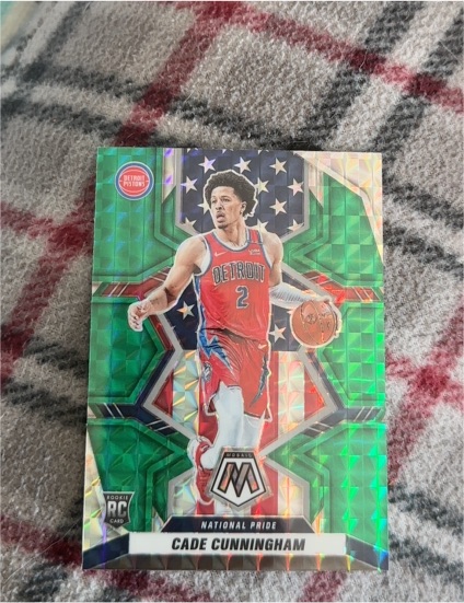 2021-22 Panini Mosaic National Pride #260 Cade Cunningham — front