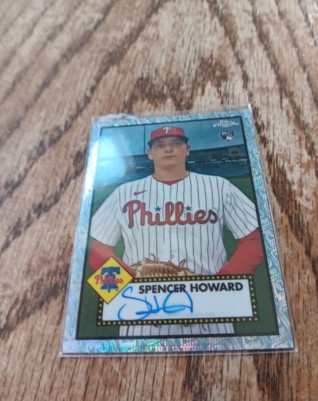2021 Topps Chrome Platinum Anniversary #74 Spencer Howard — front