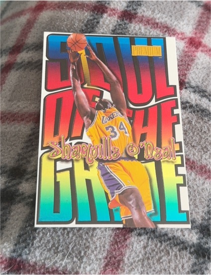 1997 Premium Shaquille O'Neal Soul of the Game — front