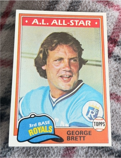 1981 Topps #700 George Brett — front