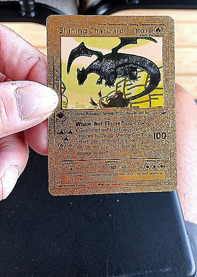 1999 Pokémon Neo Destiny #107 Shining Charizard — front