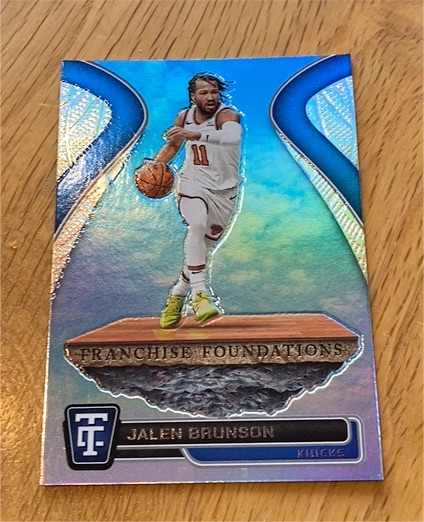 2024-25 Panini Totally Certified #16 Jalen Brunson — front
