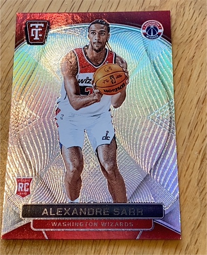 2024-25 Panini Totally Certified #136 Alexandre Sarr — front