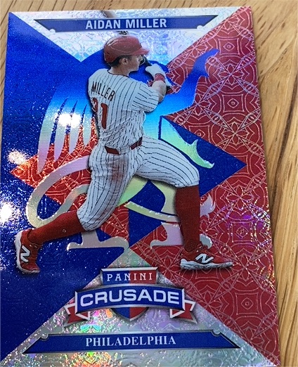 2025 Panini Crusade #94 Aidan Miller — front