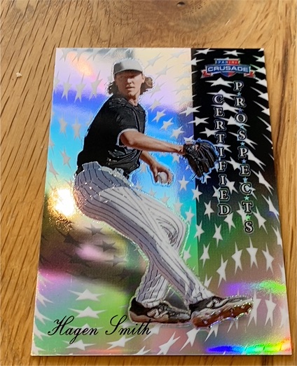 2025 Panini Crusade Certified Prospects #26 Hagen Smith — front