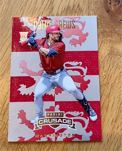 2025 Panini Crusade #70 Dylan Crews — front