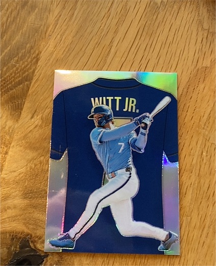 2025 Panini Crusade Numbers #9 Bobby Witt Jr. — front