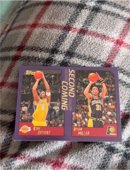 2000 Topps Second Coming #292 Kobe Bryant/Reggie Miller — front