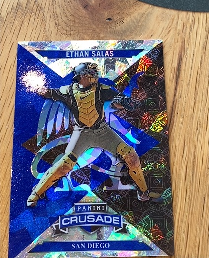 2025 Panini Crusade #50 Ethan Salas — front