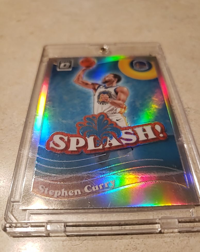 2023-24 Panini Donruss Optic #8 Stephen Curry Splash! — front
