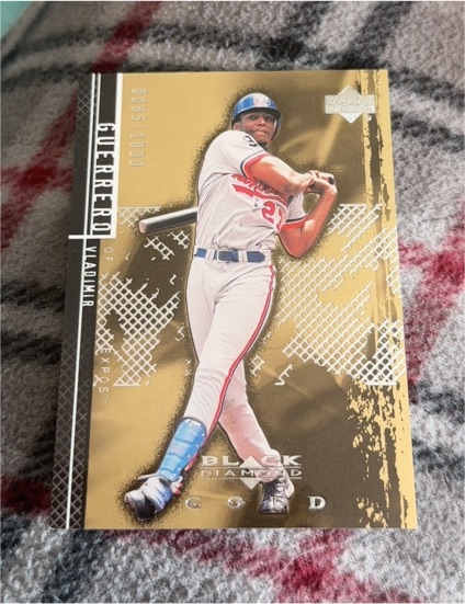 2000 Upper Deck Black Diamond #65 Vladimir Guerrero — front