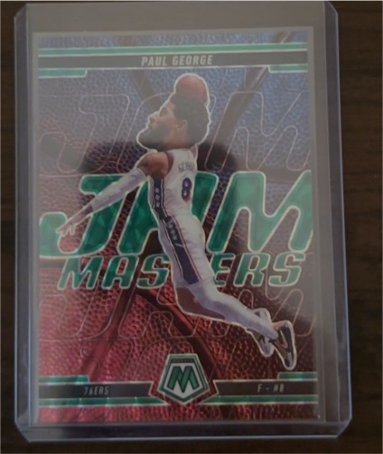 2024-25 Panini Mosaic #13 Paul George Jam Masters — front