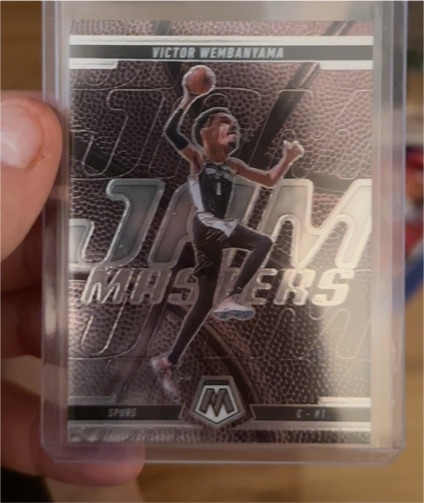 2024-25 Panini Mosaic Jam Masters #4 Victor Wembanyama — front