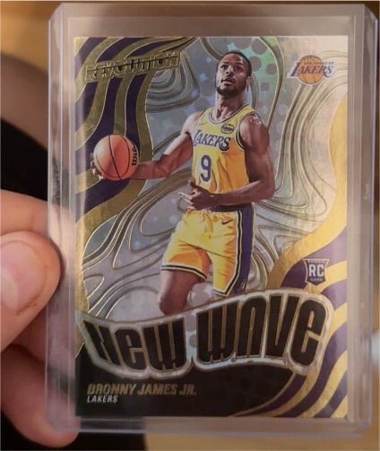 2024-25 Panini Revolution #6 Bronny James Jr. — front