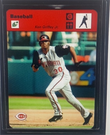 2004 Leaf Sportscasters Ken Griffey Jr. — front