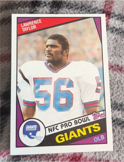 1984 Topps #321 Lawrence Taylor — front