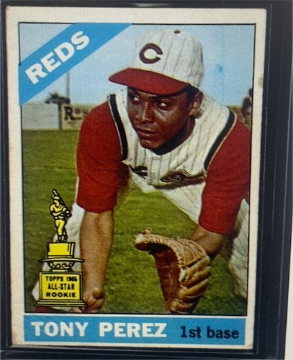 1966 Topps #72 Tony Perez — front