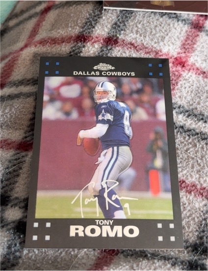 2007 Topps Chrome #TC58 Tony Romo — front