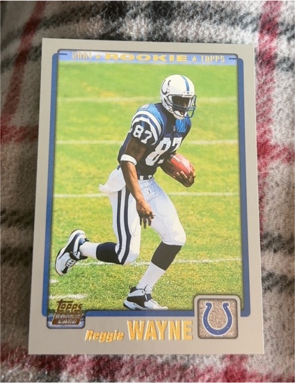 2001 Topps #344 Reggie Wayne — front