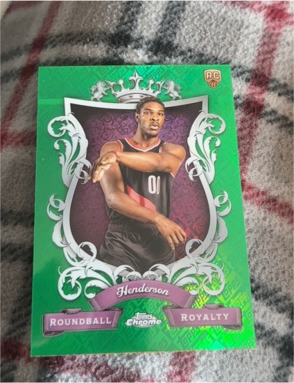 2023-24 Topps Chrome #RR-28 Scoot Henderson Roundball Royalty — front