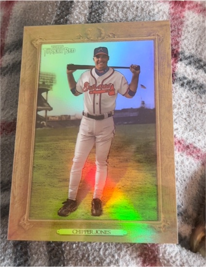 2007 Topps Turkey Red #40 Chipper Jones — front