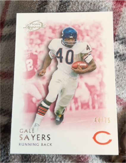 2011 Topps Gridiron Legends #160 Gale Sayers — front