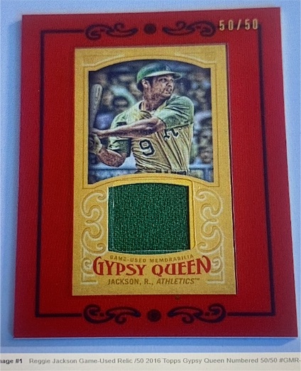 2016 Topps Gypsy Queen #GMR-RJA Reggie Jackson — front