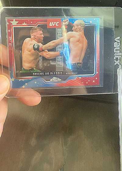 2025 Topps Chrome UFC #137 Dricus Du Plessis — front