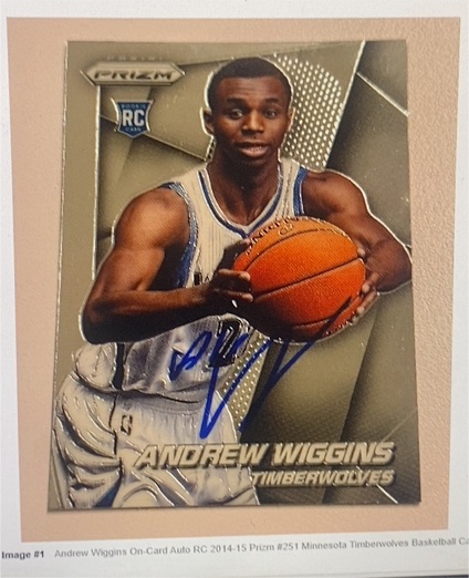 2014-15 Panini Prizm #251 Andrew Wiggins — front