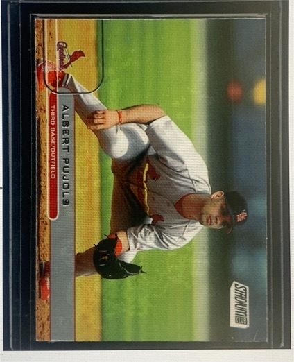 2001 Topps Stadium Club #5 Albert Pujols — front