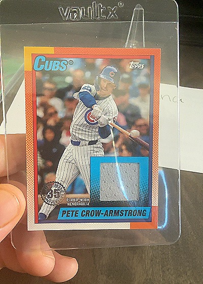 1990 Topps #35 Pete Crow-Armstrong — front