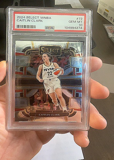 2024 Panini Select WNBA #72 Caitlin Clark — front