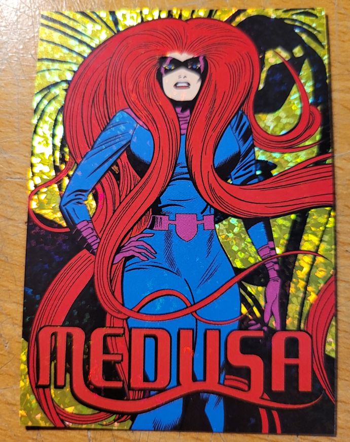 2017 Panini Marvel TCG #189 Medusa — front