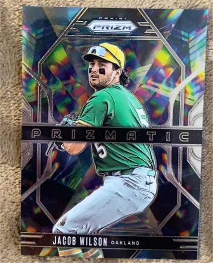 2025 Panini Prizm #17 Jacob Wilson — front