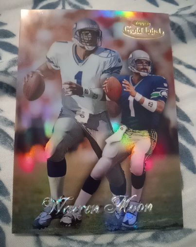 1998 Topps Gold Label #1 Warren Moon — front