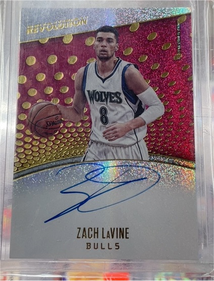2017-18 Panini Revolution #A-ZL Zach LaVine — front