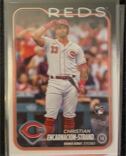 2024 Topps Update #US201 Christian Encarnacion-Strand — front