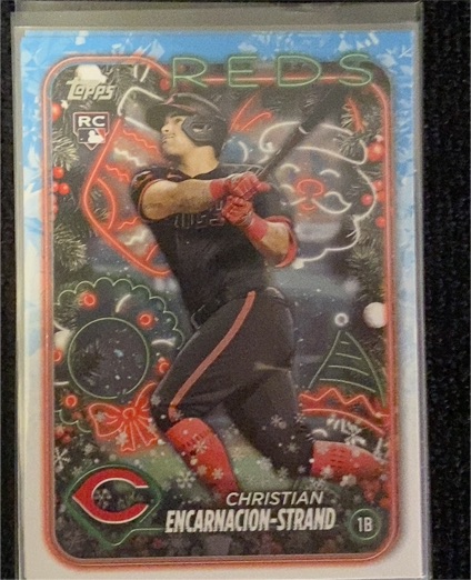 2024 Topps Holiday #H85 Christian Encarnacion-Strand — front