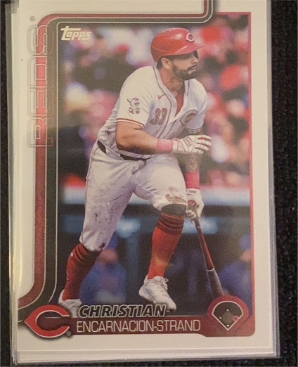 2025 Topps Series 1 #4 Christian Encarnacion-Strand — front