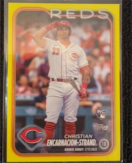 2024 Topps Update #US201 Christian Encarnacion-Strand — front