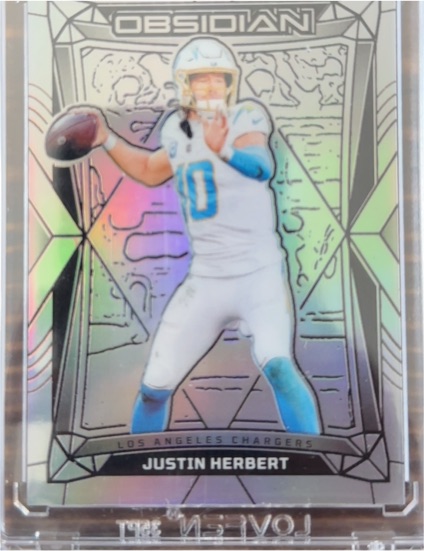 2024 Panini Obsidian #106 Justin Herbert — front