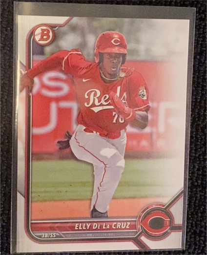 2022 Bowman Draft #BD-80 Elly De La Cruz — front