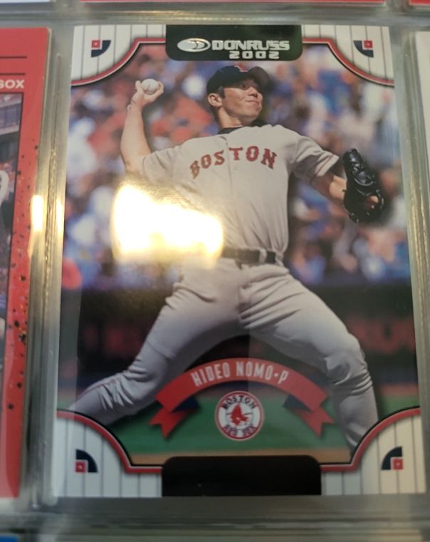 2002 Donruss #34 Hideo Nomo — front