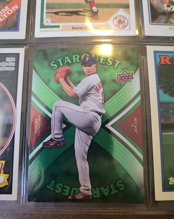 2008 Upper Deck StarQuest #SQ-40 Daisuke Matsuzaka — front